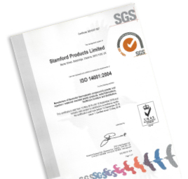 ISO 14001:2004 Certificate Medstor